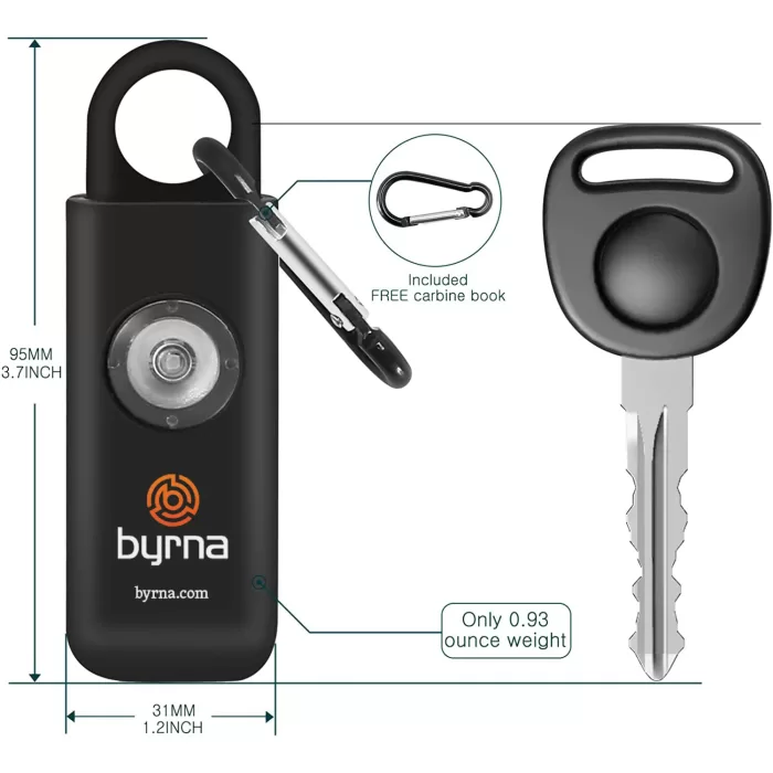 Banshee Personal Safety Alarm – Black - Image 3