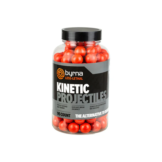 95 count 61 cal kinetic projectiles for compact launcher