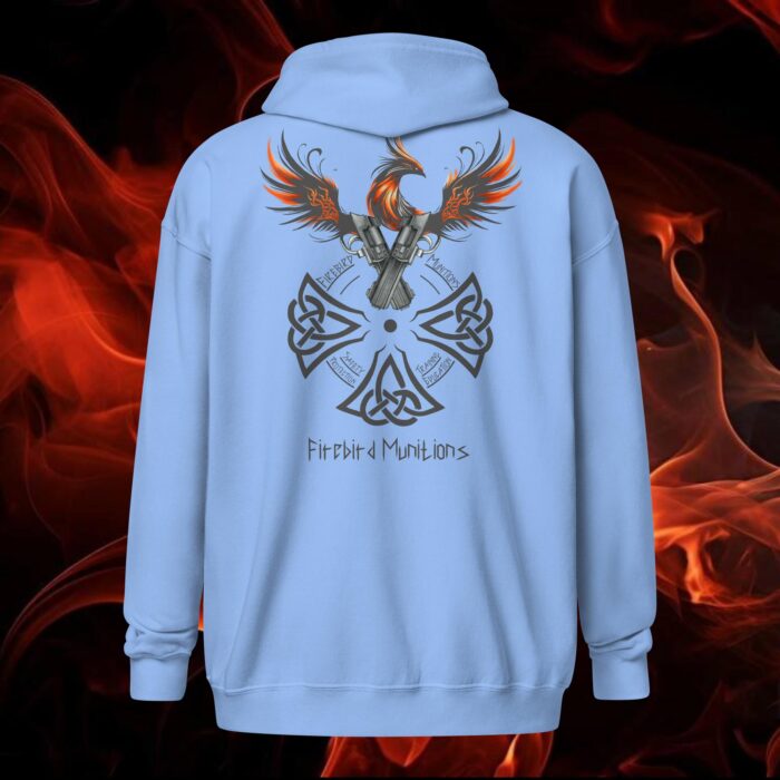 Printed Zip Hoodie - Image 6