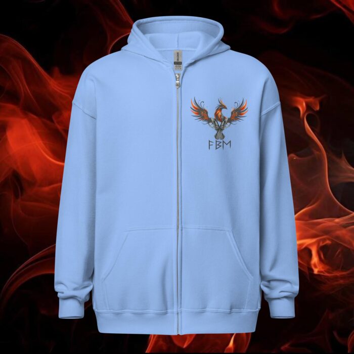 Printed Zip Hoodie - Image 10