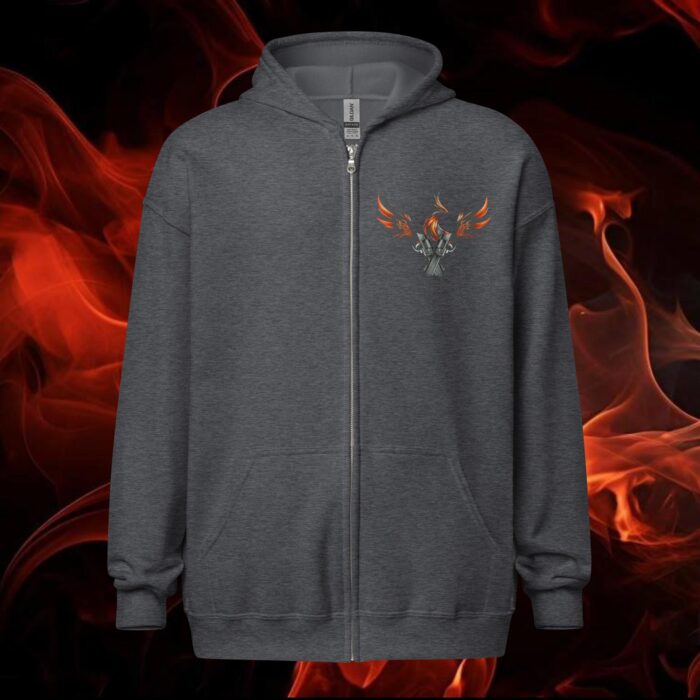 Printed Zip Hoodie - Image 11