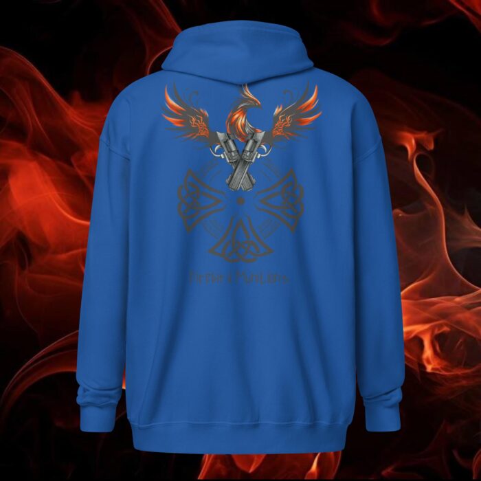 Printed Zip Hoodie - Image 8