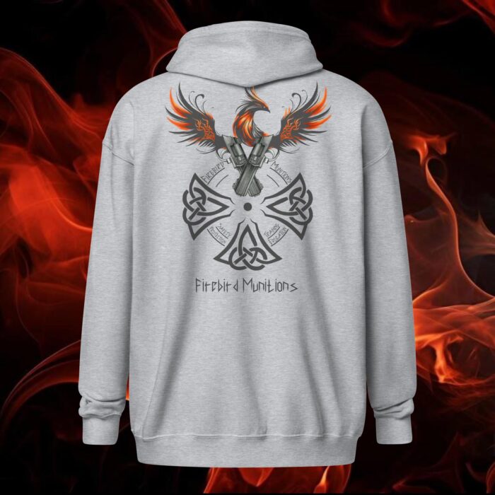Printed Zip Hoodie - Image 9
