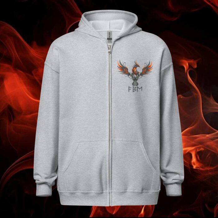 Printed Zip Hoodie - Image 14