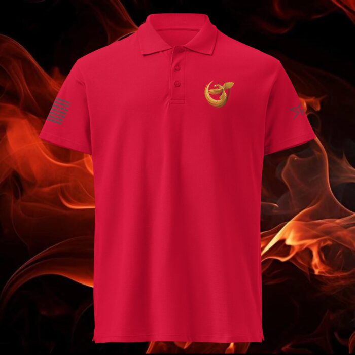 Printed Polo Shirt - Image 11